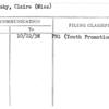 Bretovsky, Claire (Miss)