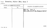 Brewster, Walter (Mrs. Kate)
