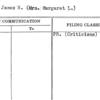Brice, James H. (Mrs. Margaret L.)