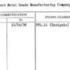 Bridgeport Metal Goods Manufacturing Company