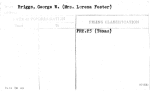 Briggs, George W. (Mrs. Lorena Foster)