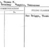 Briggs, Thomas W.