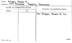 Briggs, Thomas W.