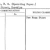 Briscoe, N.B. (Operating Super.)