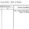 Broadcasting Booth - Hall of Music