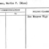 Brockman, Martha F. (Miss)