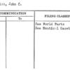 Broderick, John C.