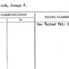 Broderick, Joseph F.