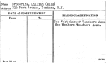 Broderick, Lillian (Miss)