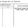 Brooklyn College Girl of Tomorrow