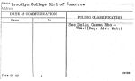 Brooklyn College Girl of Tomorrow