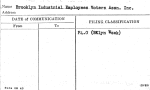 Brooklyn Industrial Employees Voters Assn. Inc.