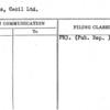 Brooks, Cecil Ltd.