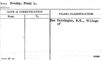 Brophy, Frank L.