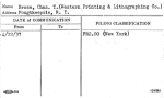 Brose, Chas. T. (Western Printing & Lithographing Co.)