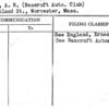 Brown, A.R. (Bancroft Auto. Club)