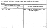Brown Buddies Social and Athletic Co-ed Club