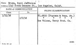 Brown, Cecil Jefferson