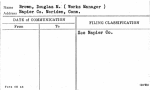 Brown, Douglas M. (Works Manager)