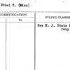 Brown, Ethel S. (Miss)