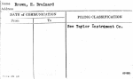 Brown, H. Brainard