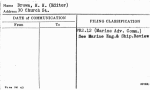 Brown, H.H. (Editor)