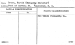 Brown, Harold (Managing Director)