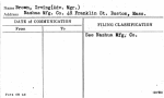 Brown, Irving (Adv. Mgr.)