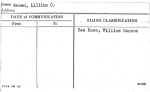 Brown, Lillian C.