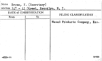 Brown, M. (Secretary)