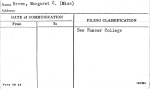 Brown, Margaret C. (Miss)