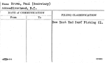 Brown, Paul (Secretary)
