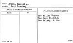 Brown, Russell A.