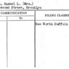 Brown, Samuel L. (Mrs.)
