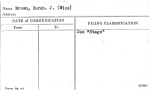 Brown, Sarah. J. (Miss)