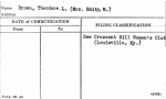 Brown, Theodore L. (Mrs. Edith M.)