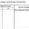 Brown & Thomas Advertising Corporation