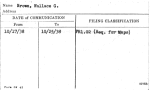 Brown, Wallace G.