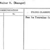 Brown, Walter E. (Manager)