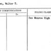 Brown, Walter T.
