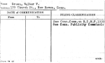 Brown, Walter V.