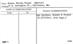 Brown, Warren Wilmer (Editor)
