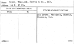 Brown, Wheelock, Harris & Co., Inc.