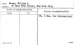 Brown, William J.
