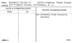 Brownell, Walter D.