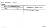 Browning, Earl C.