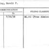 Browning, Harold F.