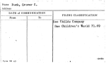 Buck, Grover C.