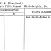 Buck, J.M. (President)