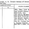 Buckeridge, A.B. (Credit Bureau of Greater N.Y., Inc)